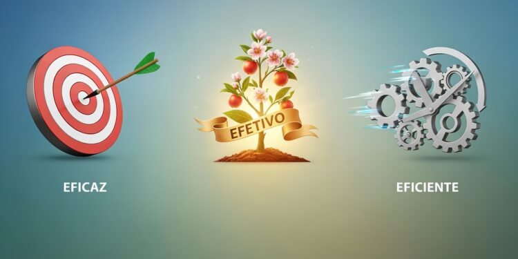 Qual a diferença e quando usar “Eficaz”, “efetivo” e “eficiente”