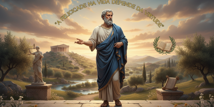 O que o grande Aristóteles quis dizer quando afirmou: "A felicidade na vida depende da virtude"