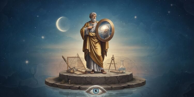 O ensinamento de Tales de Mileto que te faz olhar para si