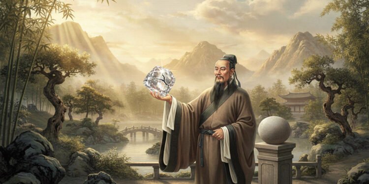 O que Confúcio quis te falar quando disse “Melhor um diamante com defeito do que uma pedra sem ele”