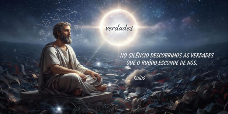 O que Pitágoras quis dizer quando disse que "No silêncio descobrimos as verdades que o ruído esconde de nós"