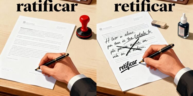 "Ratificar" ou "retificar"? A regra definitiva para não errar mais no dia a dia