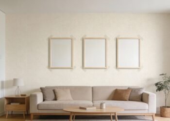 A melhor maneira de decorar a parede do apartamento alugado sem furar a parede