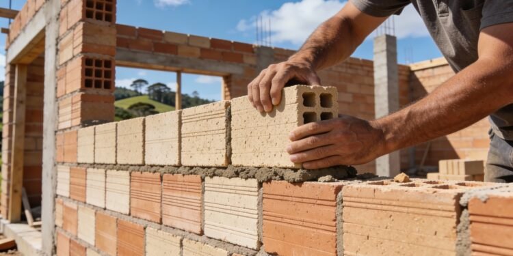Os novos tijolos que permitem construir sua própria casa de forma mais barata