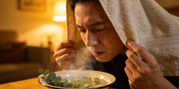 O alívio natural que muita gente usa quando o nariz entope e a tosse não deixa dormir