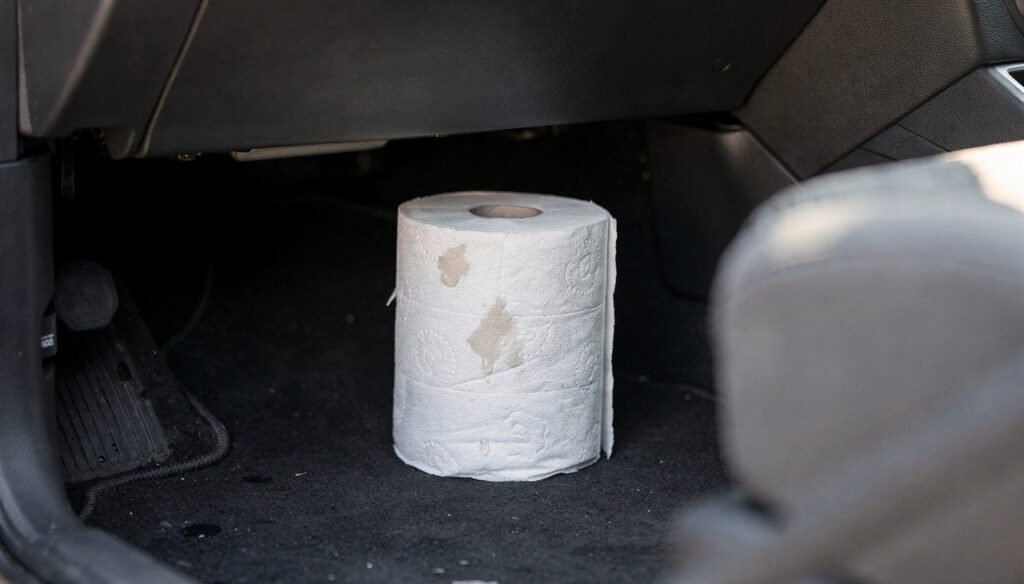 Por que pendurar rolos de papel higiênico no carro (não é para bagunça)