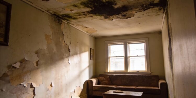 Poucos sabem as principais causas de umidade no teto e como remover facilmente