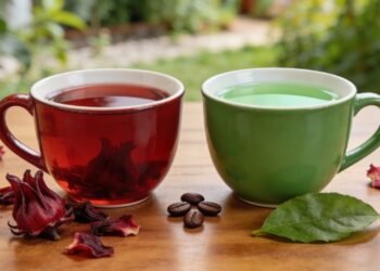 Chá verde ou chá de hibisco, qual é mais eficaz para reduzir a pressão arterial?