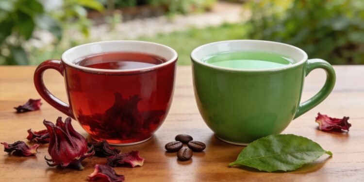 Chá verde ou chá de hibisco, qual é mais eficaz para reduzir a pressão arterial?