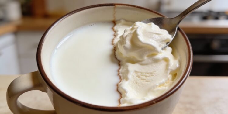 Qual a diferença real entre o leite e o creme de leite?