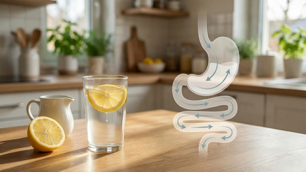 Análise científica sobre efeitos da água com limão em jejum no corpo humano
