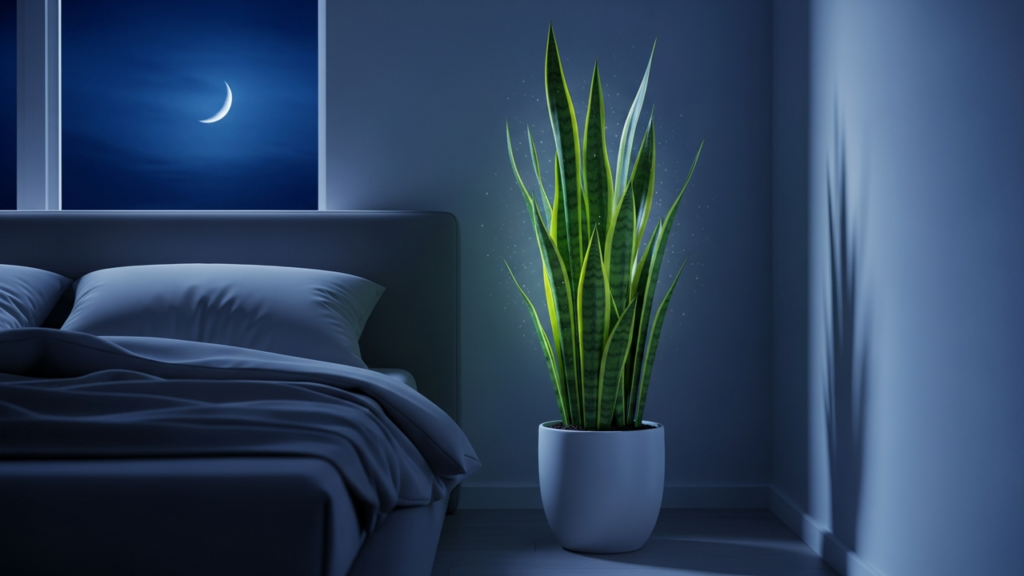 Planta com metabolismo CAM libera oxigênio à noite, sendo adequada para quartos
