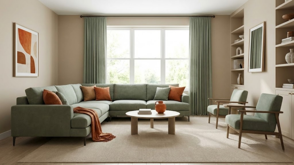 Aplicação da regra 60-30-10 para equilibrar cores na decoração sem exageros
