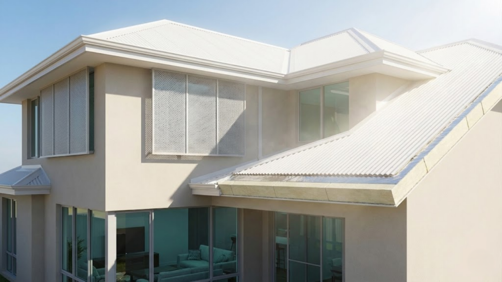 Influência de telhas e cores escuras no acúmulo de calor dentro da residência
