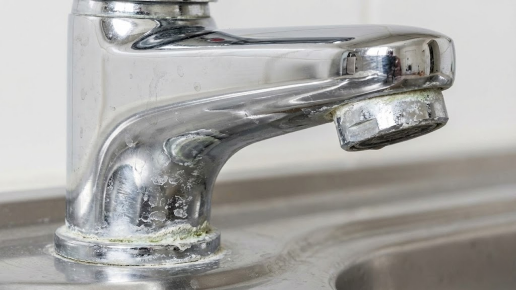 Uso do vinagre na limpeza que protege torneiras e previne manchas duradouras
