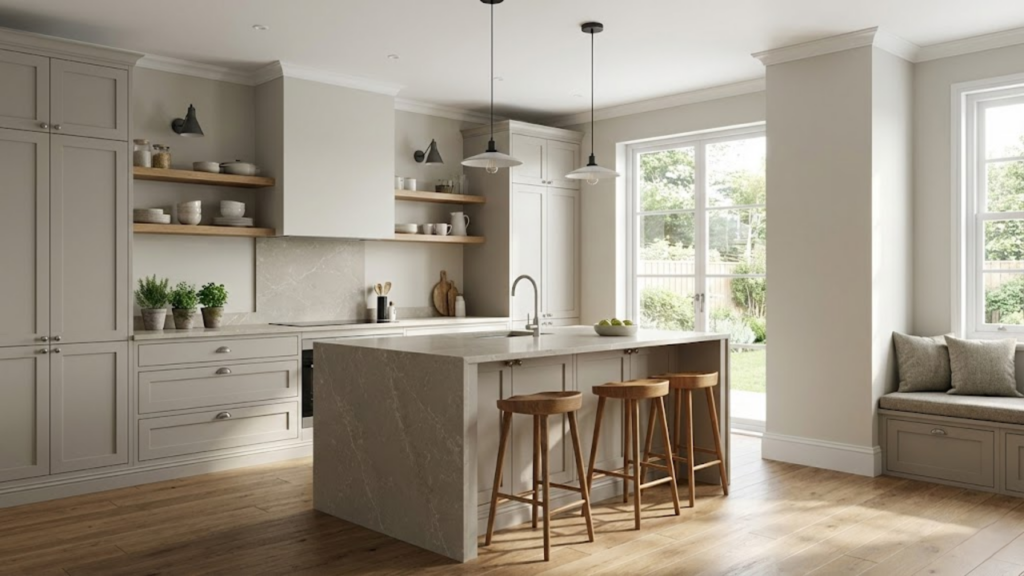 Cor clara nas cozinhas que amplia a luz, aquece o espaço e eleva o humor
