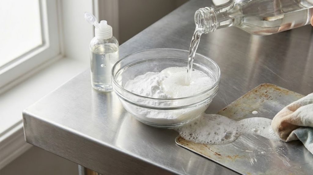 Mistura caseira que remove gordura e facilita a limpeza das panelas