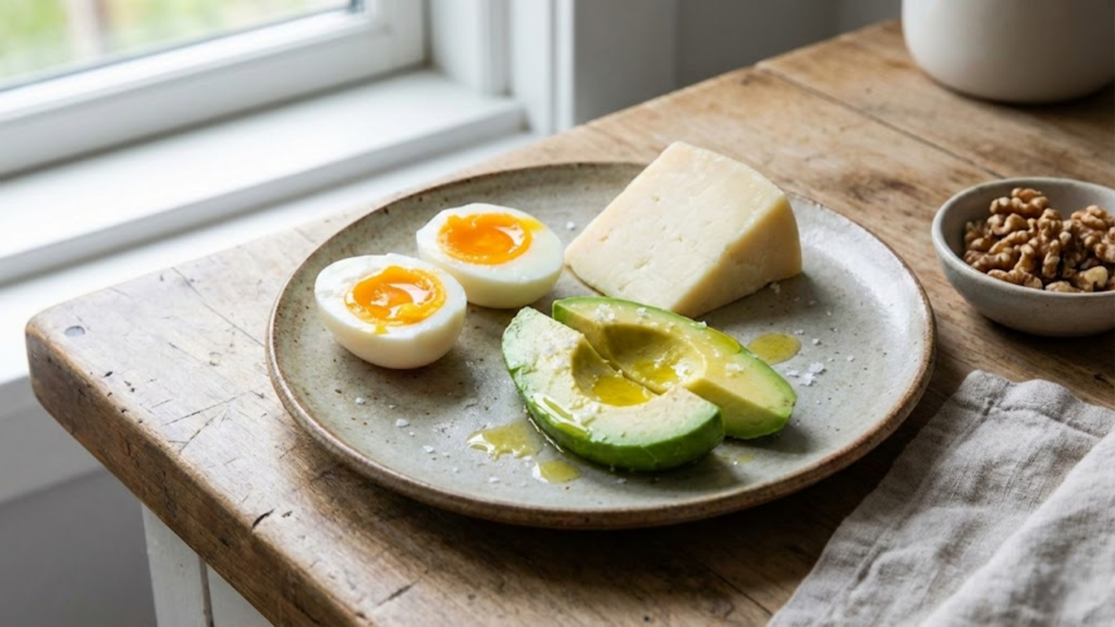 Opções de lanche low carb que promovem saciedade sem sair do plano alimentar
