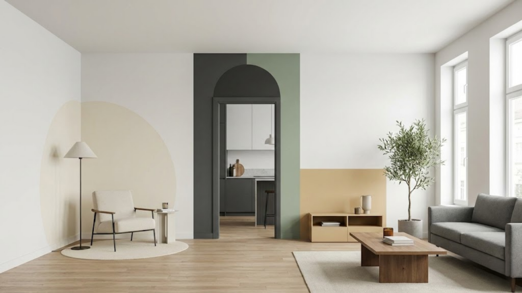 Duas formas práticas de atualizar a parede da sala sem obras ou sujeira excessiva
