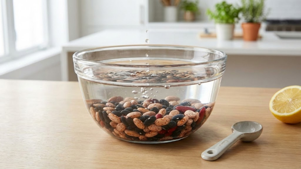 Benefícios de deixar o feijão de molho antes do cozimento para melhor digestão e sabor
