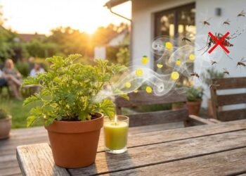 A planta aromática mais usada para afastar mosquitos da casa e é fácil de plantar