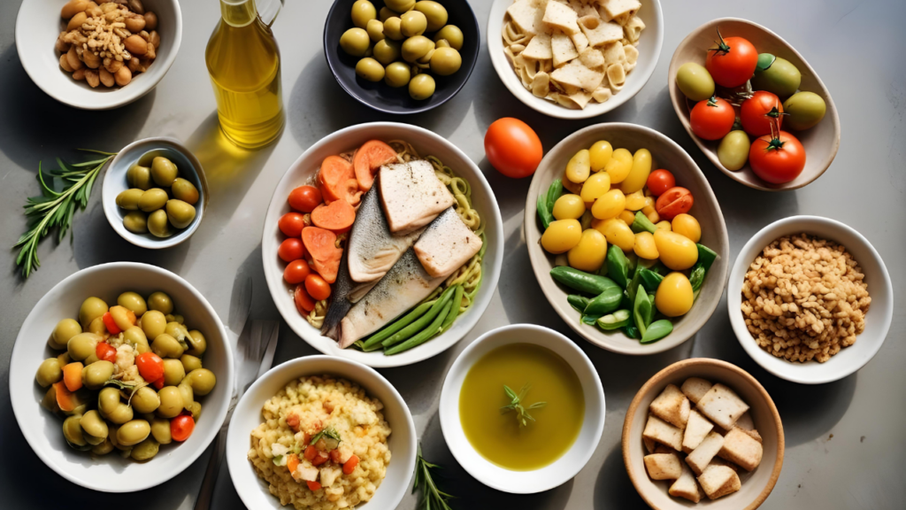 Como a dieta mediterrânea promove a saúde do coração, a perda de peso e a longevidade