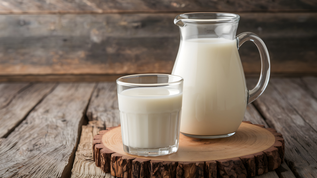 Os alimentos com mais vitamina D do que um copo de leite