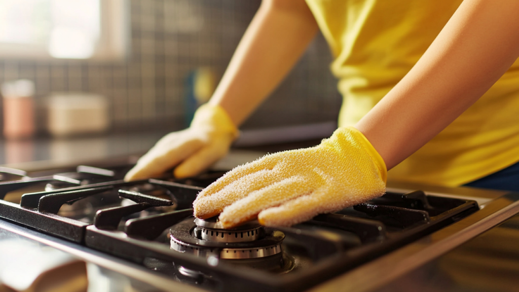 O erro que quase todo mundo comete ao limpar as bocas do fogão e que pode danificar a cozinha