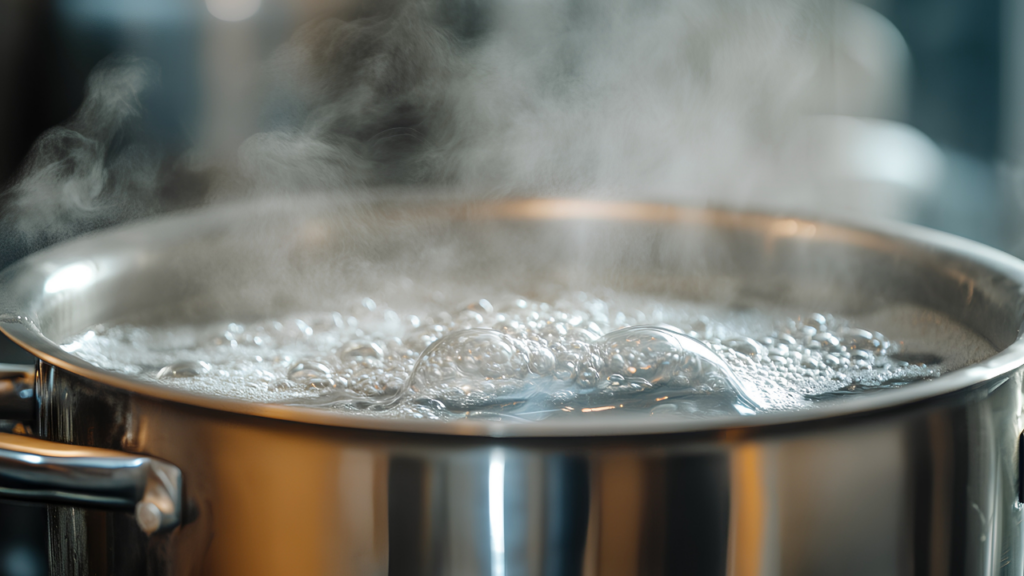 Por que você deve evitar despejar água fervente na pia da cozinha a todo custo