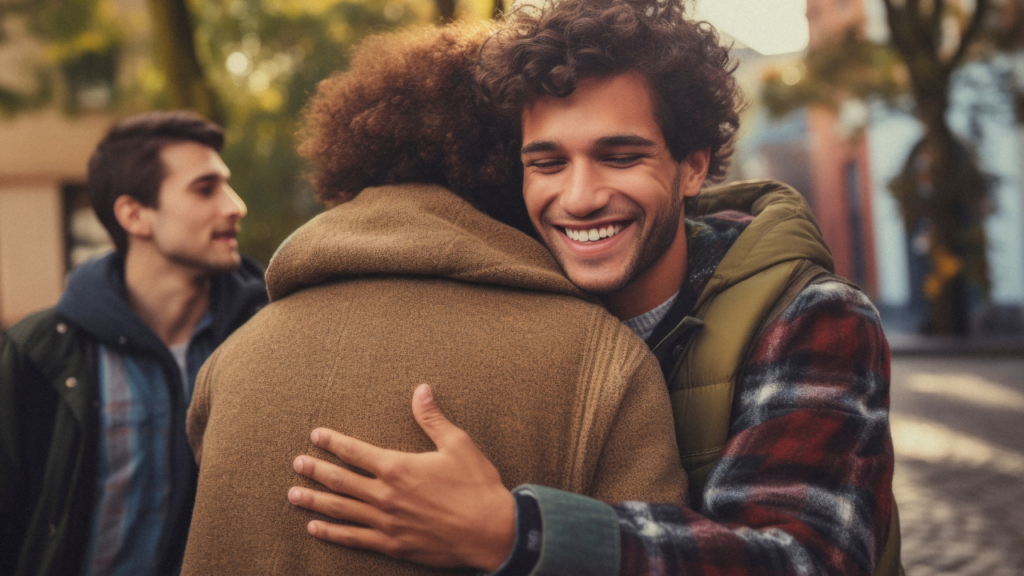 Como o abraço pode mudar completamente o seu sentimento em um dia, segundo a psicologia