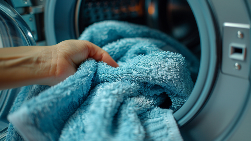 Poucos sabem como lavar toalhas e roupas na máquina de lavar do jeito certo