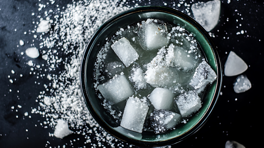 Poucos sabem para que serve misturar gelo com sal no dia a dia
