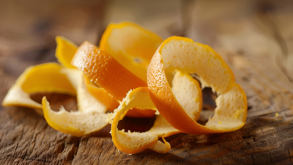 Poucos sabem qual o sentido de pendurar um saco com cascas de laranja secas na porta