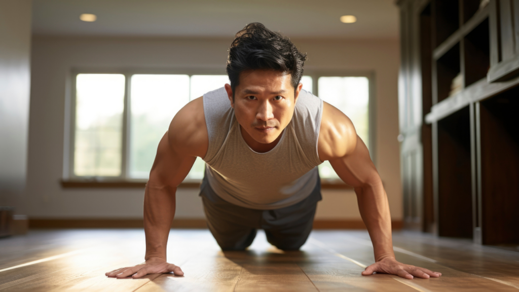 Quantas flexões deveria conseguir fazer, de acordo com a sua idade?