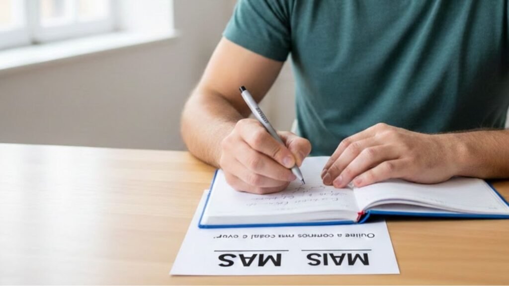 Diferença entre “mas” e “mais” explicada com exemplos simples do dia a dia