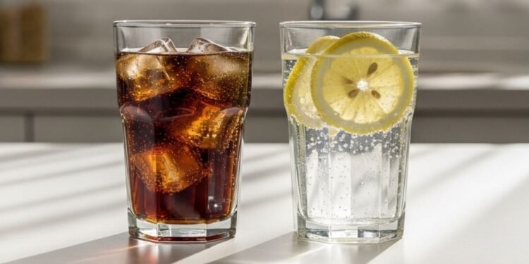 Poucos sabem a diferença entre água com gás e refrigerante