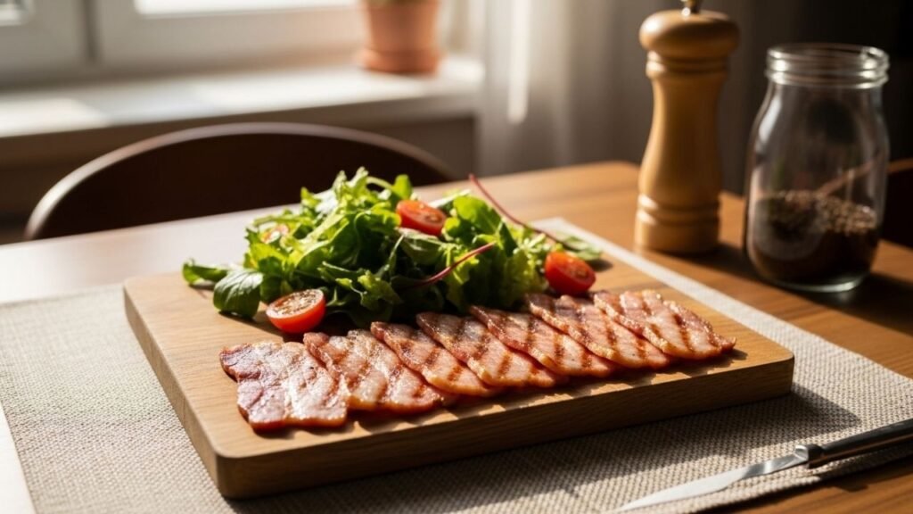 O impacto do bacon no colesterol e na saúde