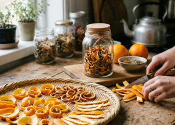 Não jogue fora casca de laranja, ela é um tesouro aromático e poucos aproveitam
