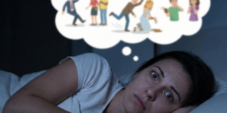 Poucos sabem por que o cérebro revive situações constrangedoras quando você se deita