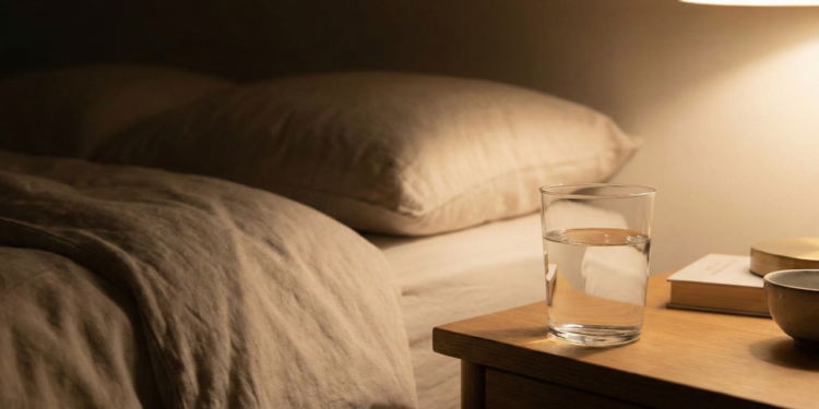 Poucos sabem o que significa colocar um copo de água ao lado da cama