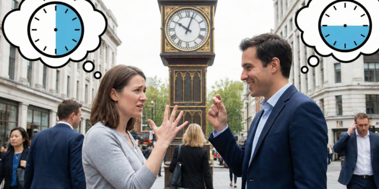 Poucas pessoas realmente sabem se o correto é “meio-dia e meio” ou “meio-dia e meia”