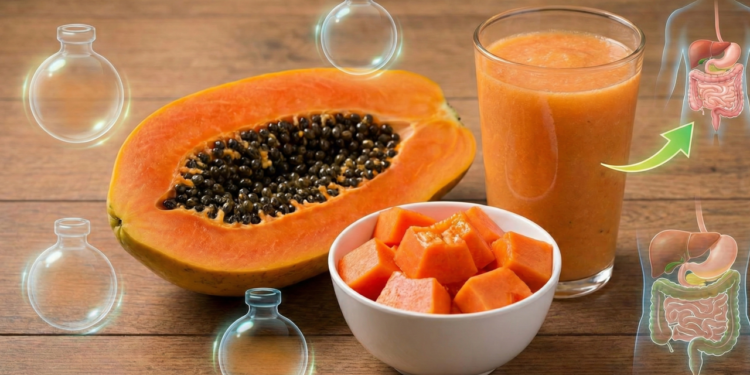 Mamão: nutrientes, enzimas e vantagens para o corpo humano