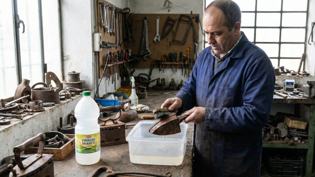 Poucos sabem o método simples para remover ferrugem de ferramentas sem produtos caros