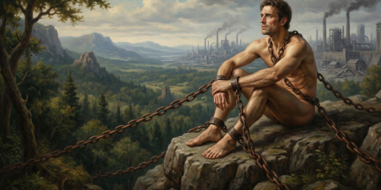 Citação do dia do filósofo Jean-Jacques Rousseau: “O homem nasce livre, e por toda parte encontra-se acorrentado.”