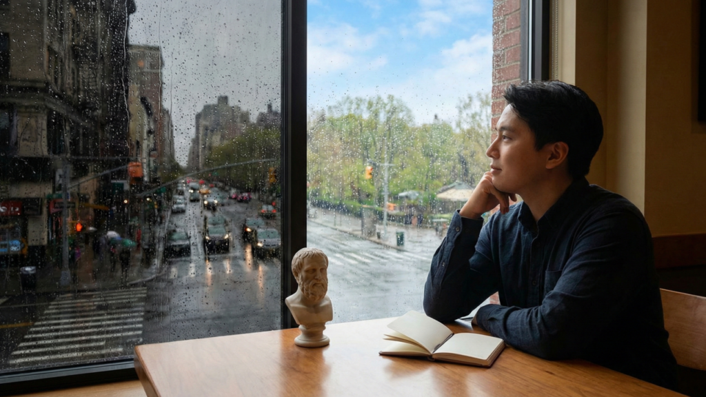 O que Marco Aurélio quis dizer quando escreveu que “A felicidade da sua vida depende da qualidade dos seus pensamentos”