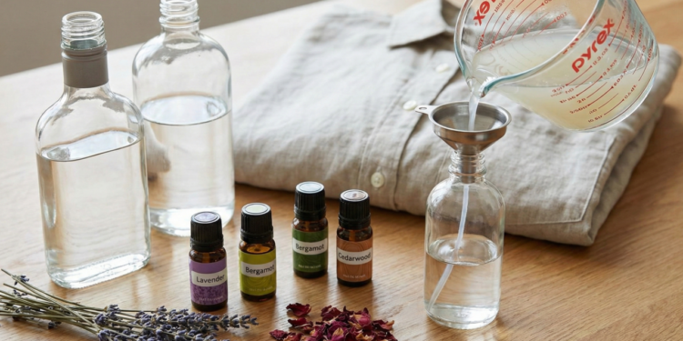 Poucos sabem como fazer em casa a água perfumada que lojas de grife borrifam nas roupas