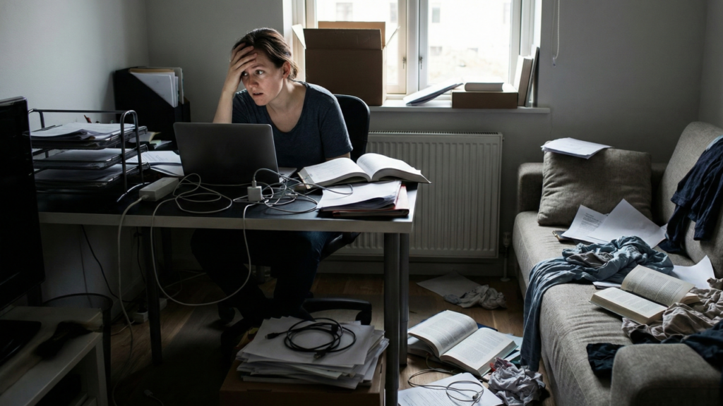 O que significa não conseguir relaxar em ambientes bagunçados, segundo a psicologia