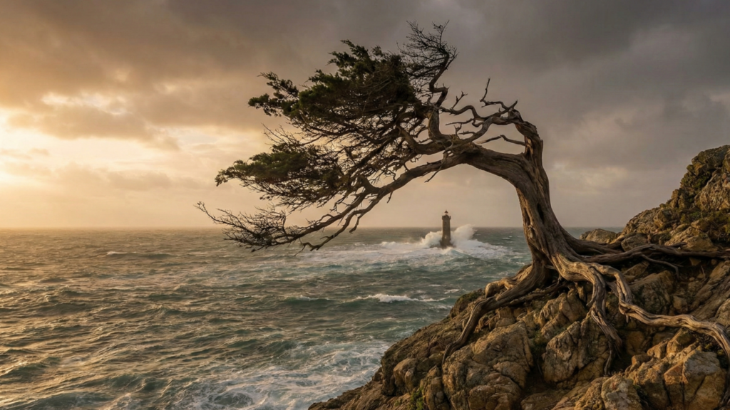 A frase da filosofia japonesa cuja metáfora ensina que cair sete vezes fortalece o caráter