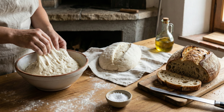 Poucos sabem como fazer em casa o pão artesanal que padarias italianas servem no café da manhã
