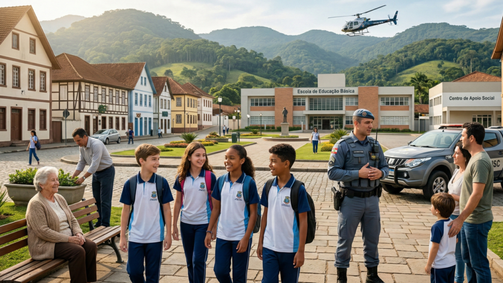 Eleita uma das mais seguras do Brasil, essa cidade de Santa Catarina se destaca pela qualidade de vida no Sul